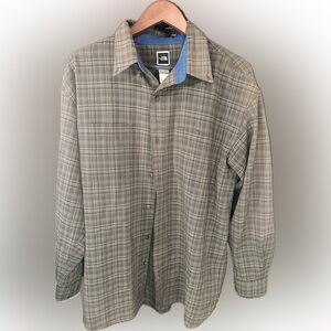 The North Face Men’s Large Plaid Button Down Shirt